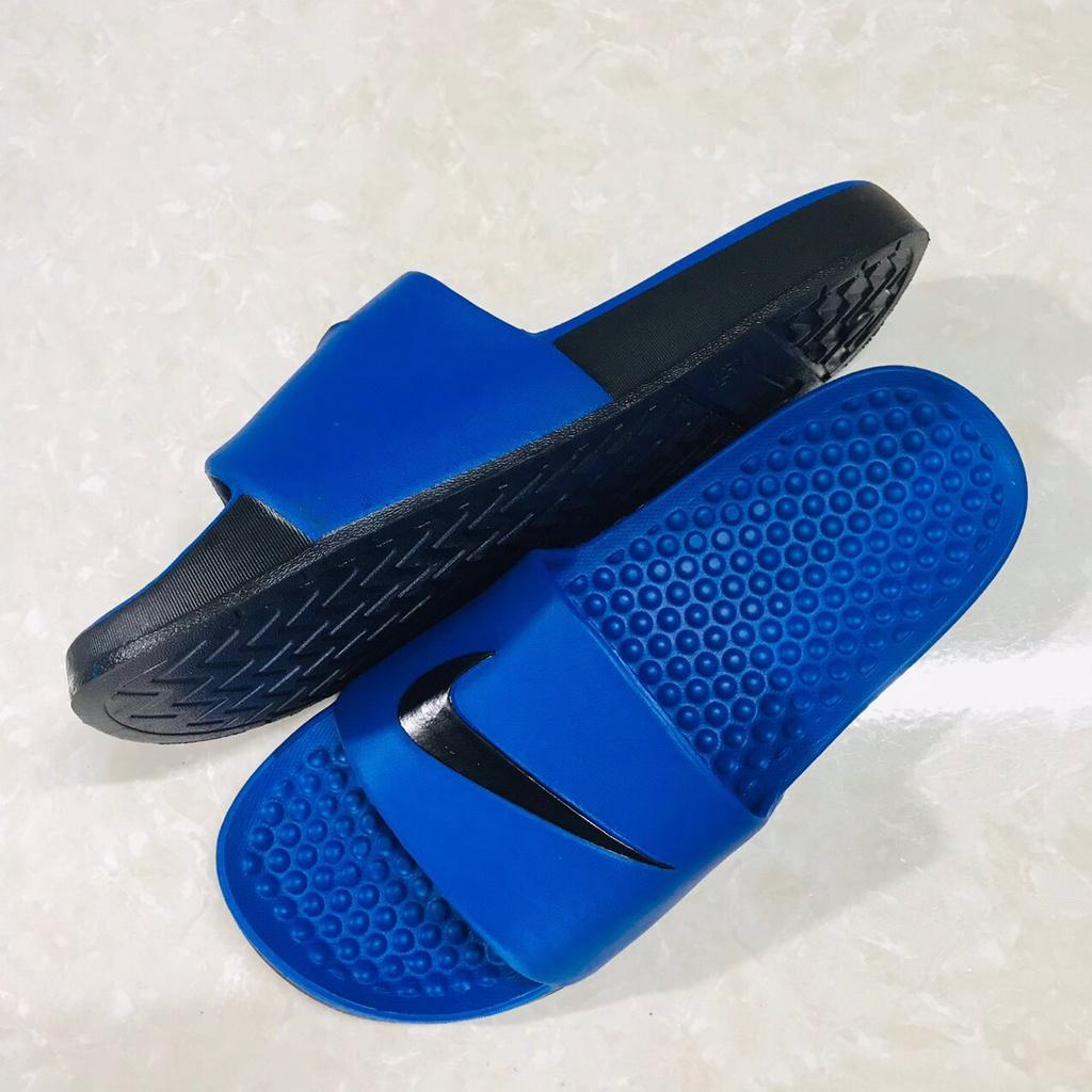 Dép đúc nguyên khối logo Nike siêu nhẹ siêu bền trống nước đi được vài năm hàng mới 100% full box bill