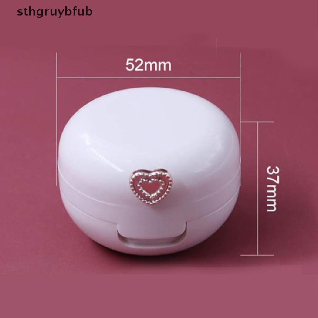 1 Hũ Son Dưỡng Môi 20g Màu Trắng Kèm Cọ Tiện Dụng