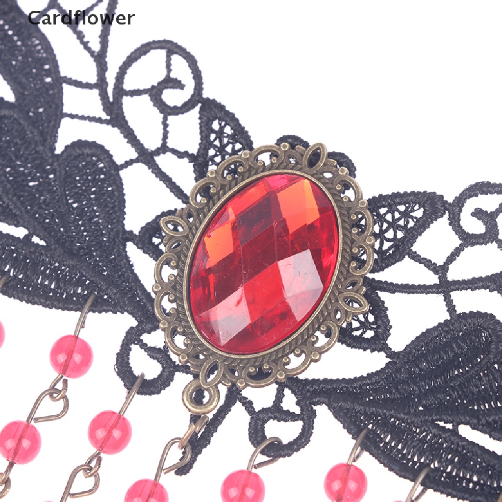 Vòng Cổ Choker Ren Phong Cách Gothic Quyến Rũ Cho Nữ