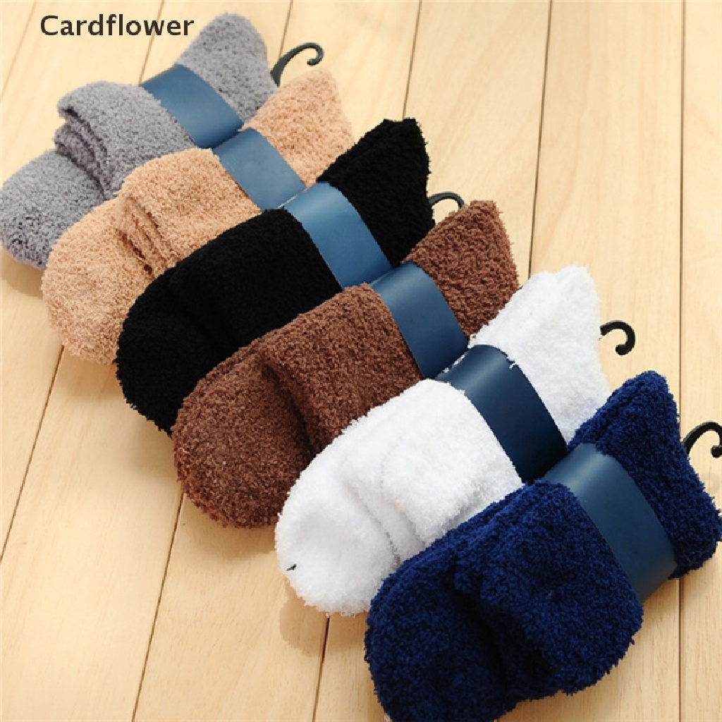 < Cardflower > Vớ Cashmere Siêu Ấm Mùa Đông Cực Kỳ Ấm Áp Ngủ Trên Sàn Nhà Cho Nam Và Nữ Bán Chạy