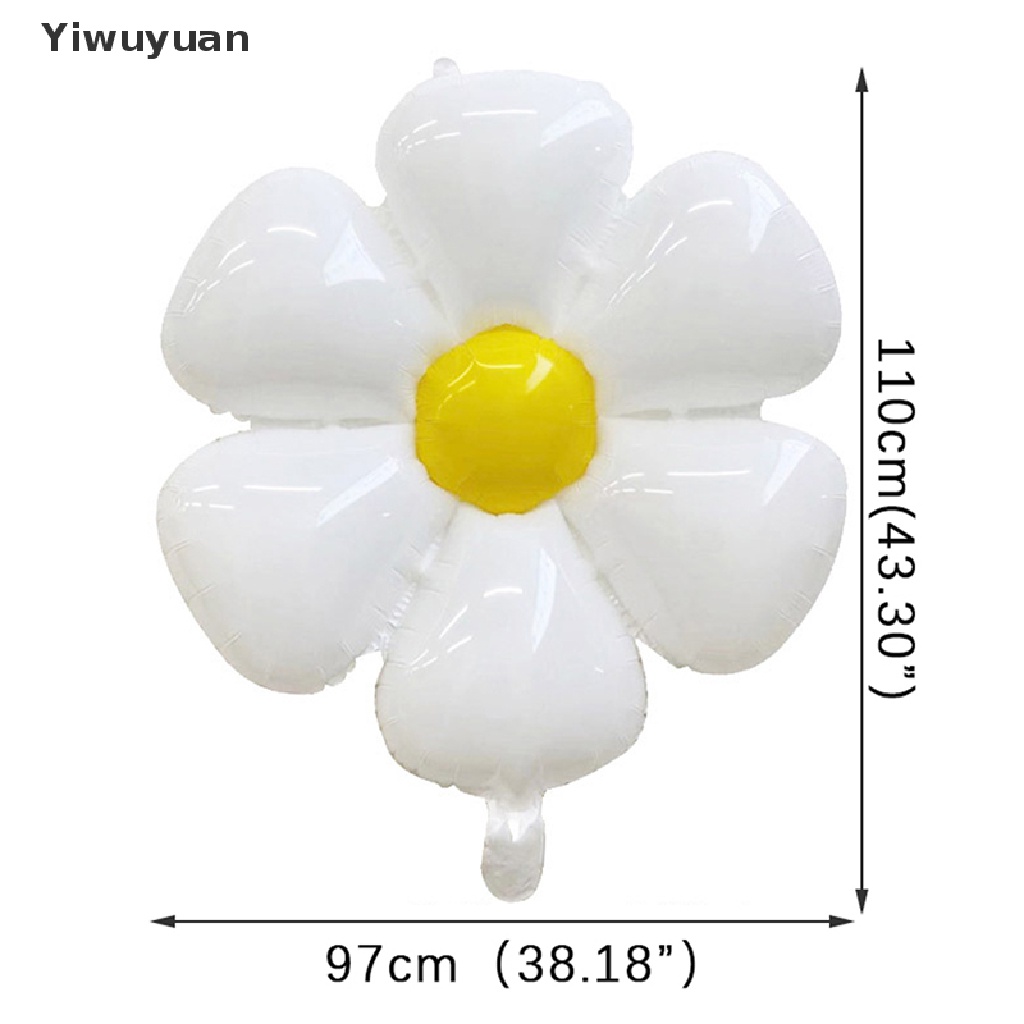 < Yiwuyuan > Bong Bóng Hoa Hướng Dương Nhiều Kích Cỡ Helium Bong Bóng Trang Trí Tiệc Sinh Nhật Mùa Hè Cho Bé