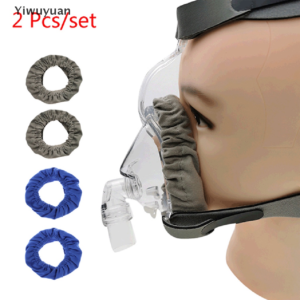 < Yiwuyuan > Bộ 2 Miếng Lót Khẩu Trang Cpap Giảm Kích Ứng Da Có Thể Tái Sử Dụng