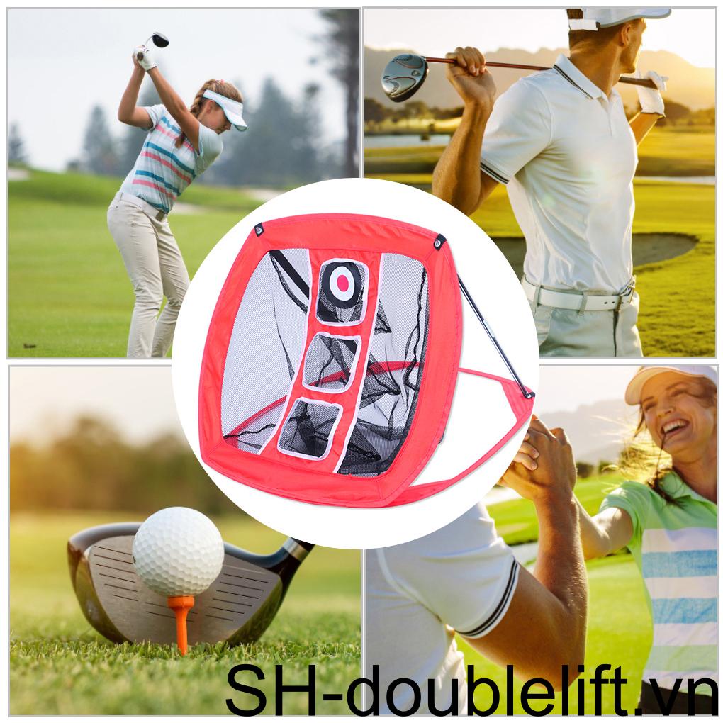 Lưới Tập Đánh Golf Trong Nhà / Ngoài Trời Có Thể Gấp Gọn Kèm Túi Đựng Tiện Lợi