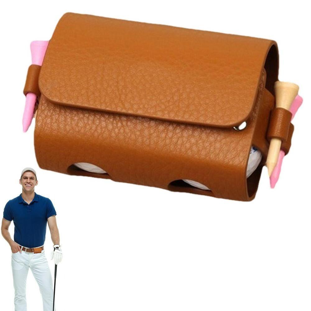 Túi Da PU Đeo Hông Đựng Bóng Golf Tiện Dụng