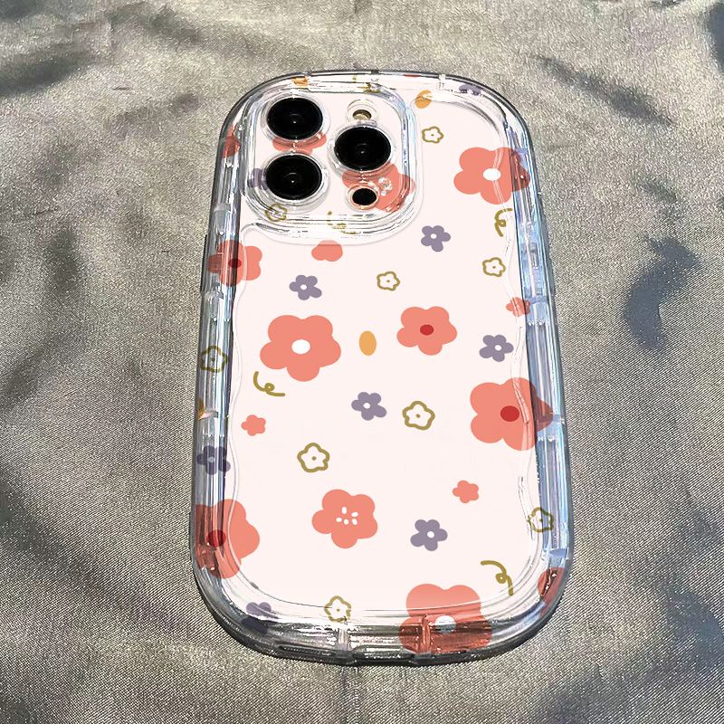 ✅Ốp Điện Thoại Dẻo Trong Suốt Họa Tiết Hoa Nhỏ Xinh Chống Sốc Cho Iphone1413 / 7 11 / xs 8P12Xr