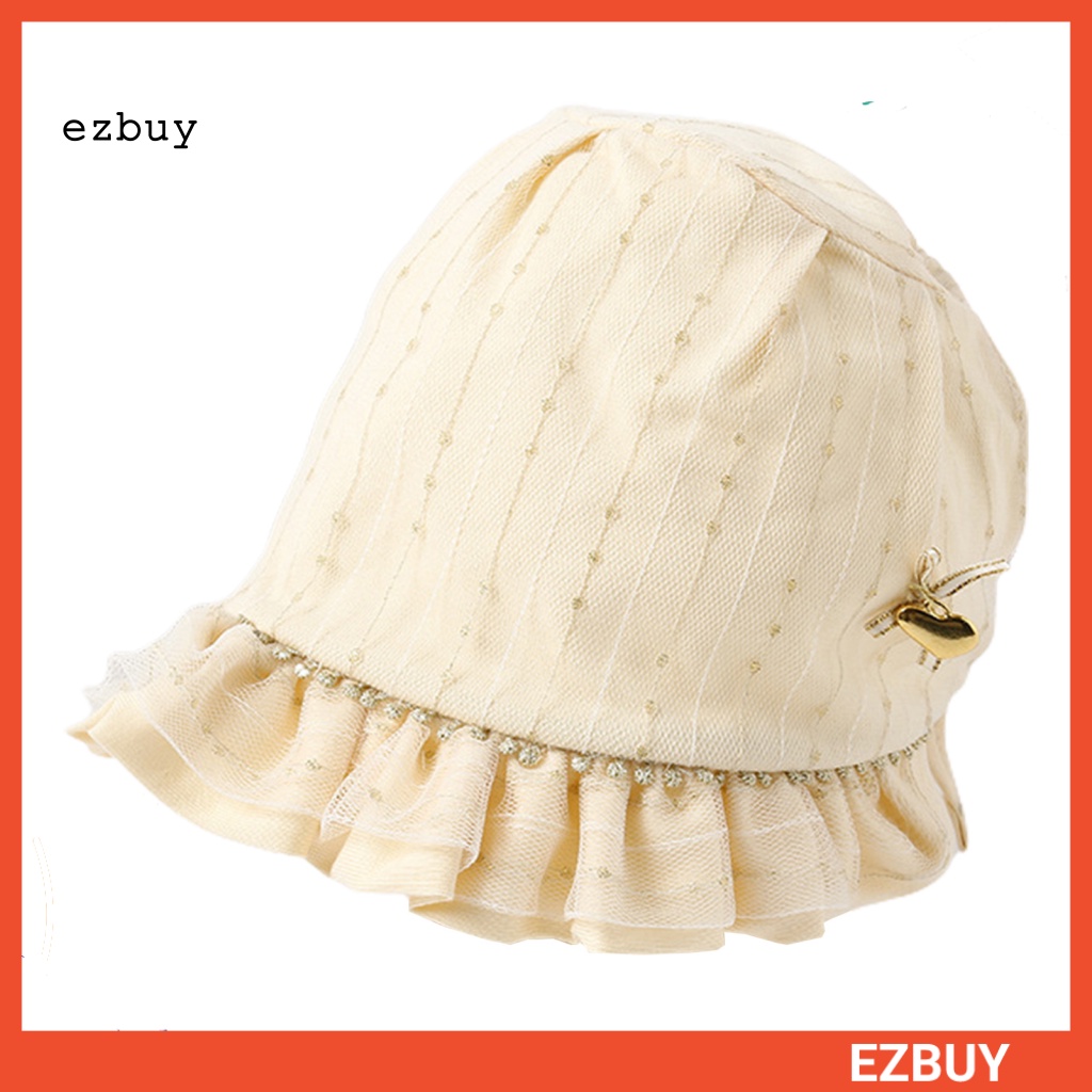 Mũ Lưỡi Trai Cotton Màu Trơn Chống Biến Dạng Có Dây Điều Chỉnh Được Cho Bé