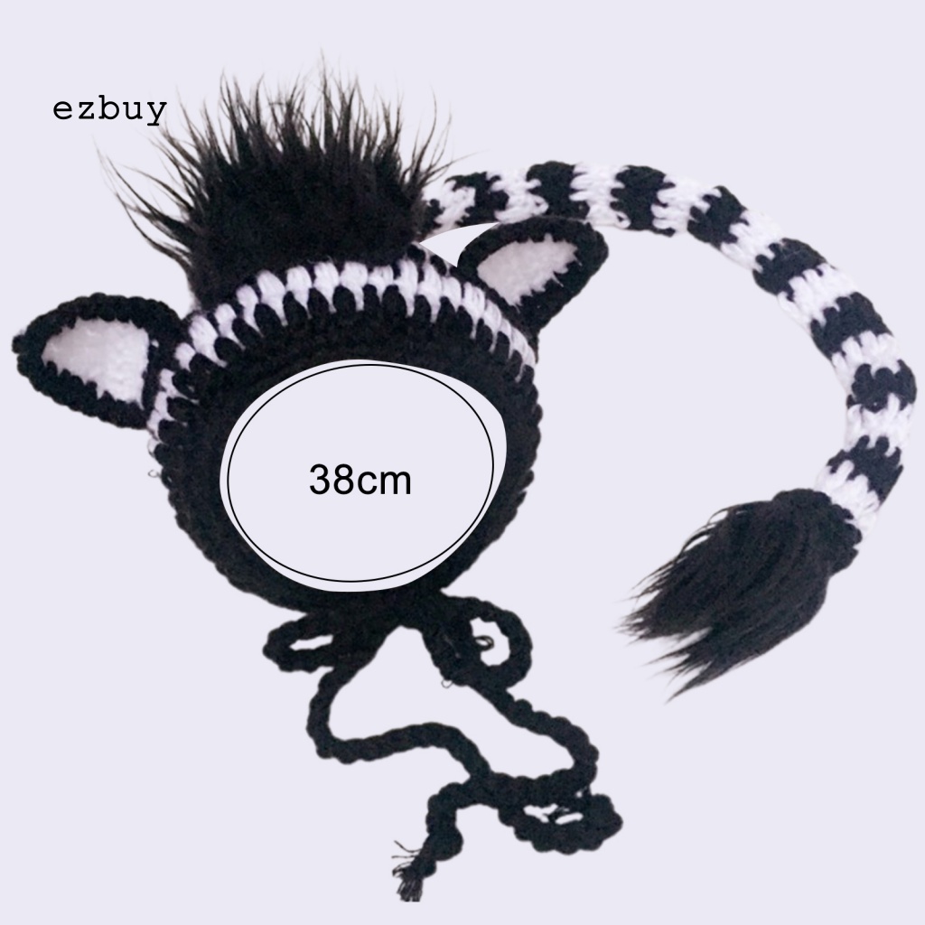 1 Set Mũ Cotton Sữa Thoáng Khí Unisex Làm Đạo Cụ Chụp Ảnh Cho Bé Sơ Sinh