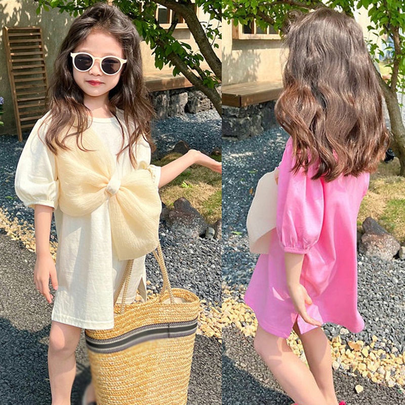 Khung Treo Đồ Dùng Em Bé Tiện Dụng Chất Lượng Cao❤Đầm Công Chúa Cổ Tròn Tay Phồng Đính Nơ To Ngọt Ngào Thời Trang Cho Bé Gái 3-8 Tuổi