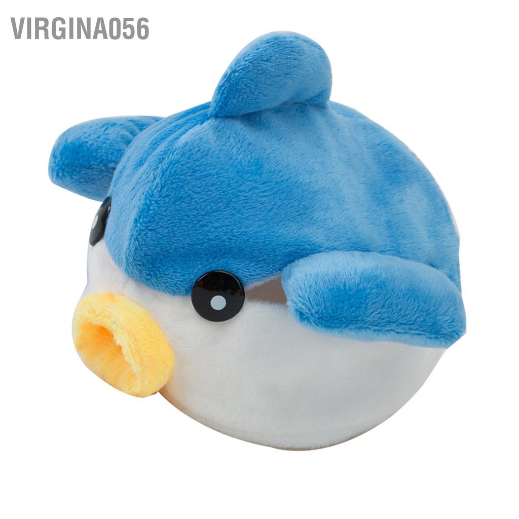 Virgina056 Thú Cưng Trùm Đầu Hoạt Hình Dễ Thương Ấm Áp Thoải Mái Cho Mũ Chó Mèo Trang Phục Hóa Phụ Kiện