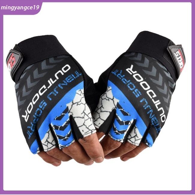 1 Đôi Găng Tay Nửa Ngón Tập Yoga / Đạp Xe / Câu Cá / Leo Núi Bằ