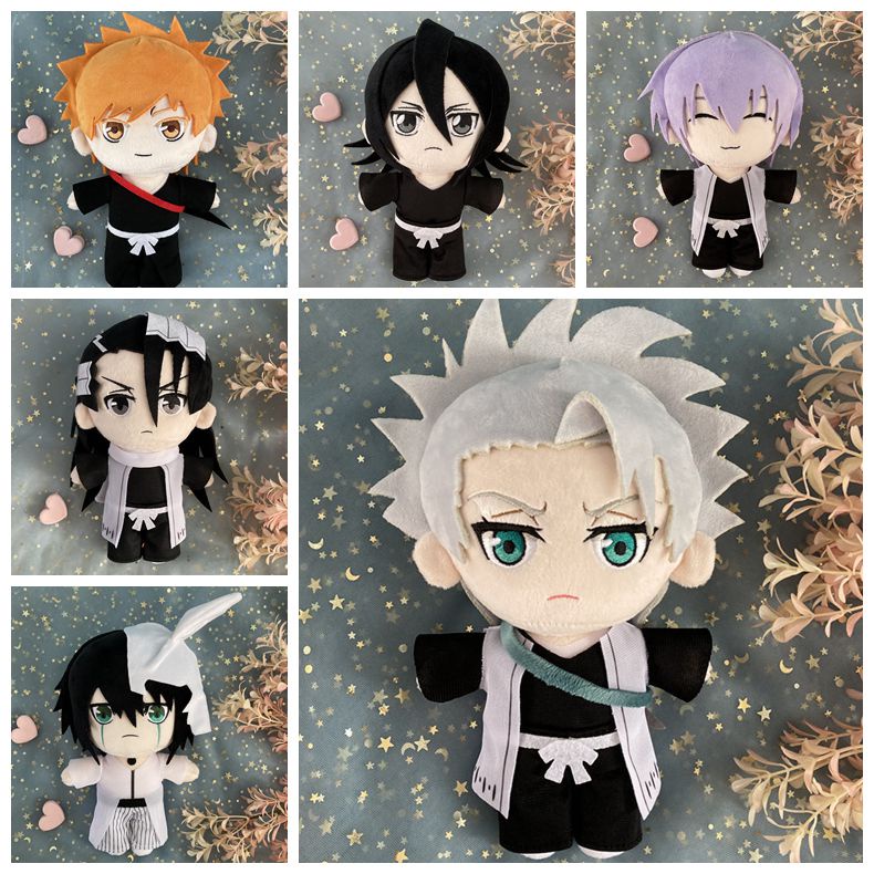 20cm Anime BLEACH Sang Trọng Búp Bê Kurosaki Ichigo Kuchiki Rukia Kuchiki Byakuya Ichimaru Gin Đồ Ch
