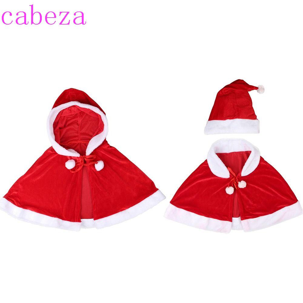 Áo Choàng Lông Polyester Hóa Trang Ông Già Noel Ấm Áp Mùa Thu Đông Cho Người Lớn Và Trẻ Em