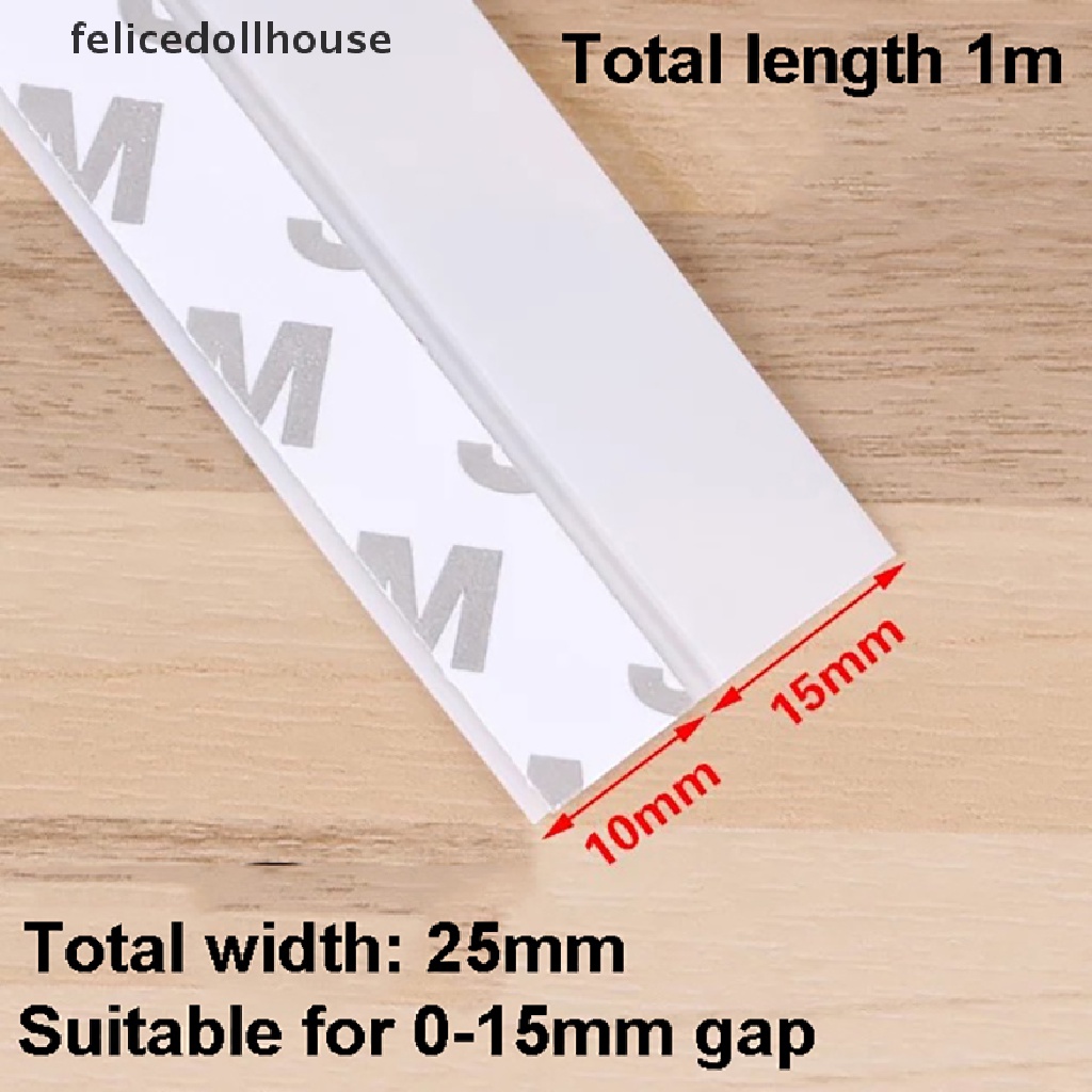 Dải Cao Su Cách Âm Dán Dưới Cánh Cửa / Quét Thời Tiết