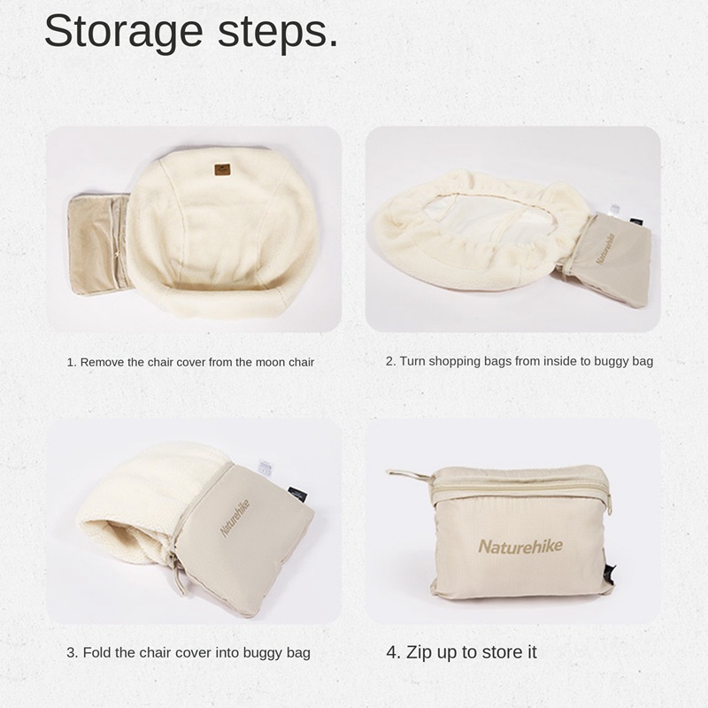 1 Vỏ Bọc Ghế Ngồi Giữ Ấm Mùa Đông Bằng Len Cashmere Hiệu NatureHike