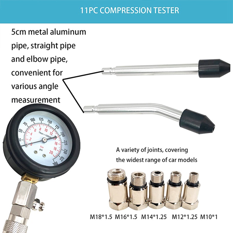 Đồng Hồ Đo Áp Suất Động Cơ Xi Lanh Chuyên Dụng