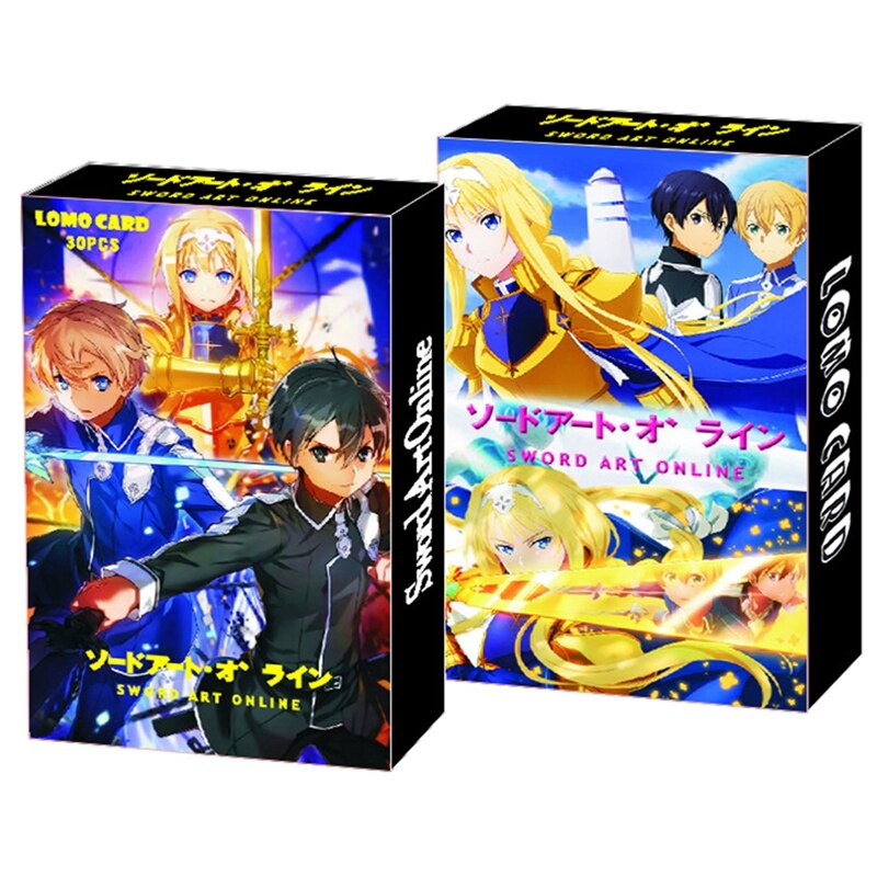 Bộ lomo card Anime Genshin Impact Jujutsu Kaisen Sword Art Online thẻ ảnh