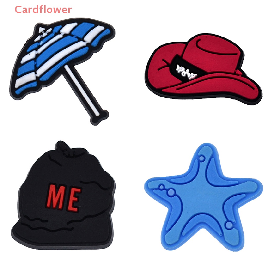 1 Phụ Kiện Khóa Giày Chủ Đề Mùa Hè Bằng PVC Mới