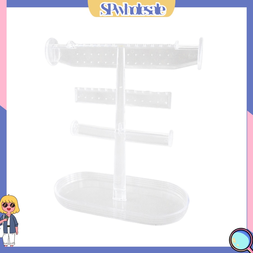 <SPwholesale> Giá Đỡ Trưng Bày Trang Sức Bằng Nhựa Cứng Đa Năng Sáng Tạo