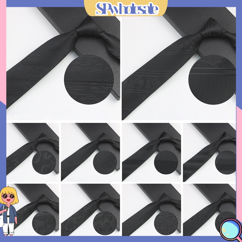 <SPwholesale> Cà Vạt Có Thể Điều Chỉnh Chống Dầu Chống Bụi Bẩn Chống Nhăn Trang Trọng Cho Văn Phòng