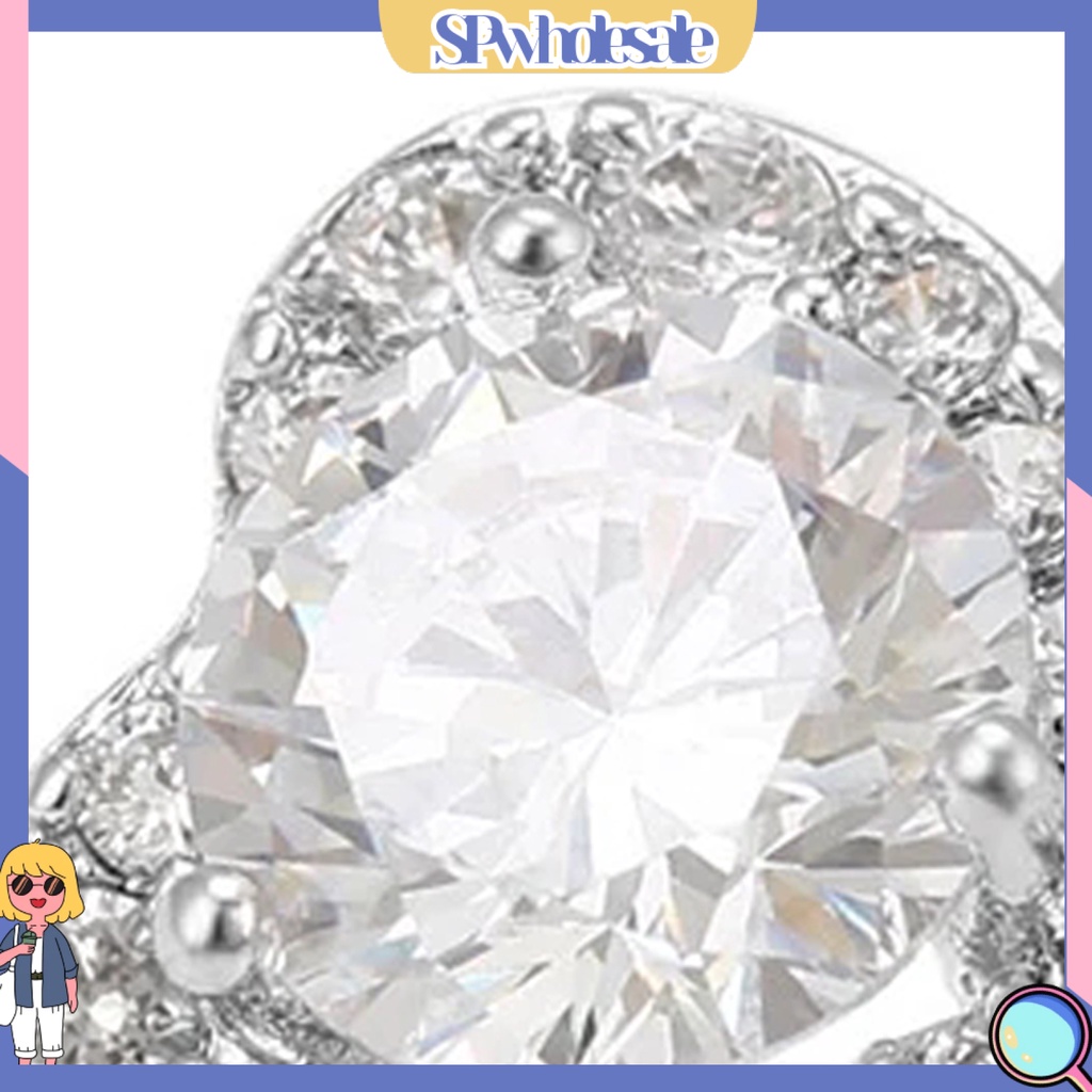 <SPwholesale> Nhẫn Khảm Đá Khối Trọng Lượng Nhẹ Nghệ Thuật Mặc Hàng Ngày Cho Nữ