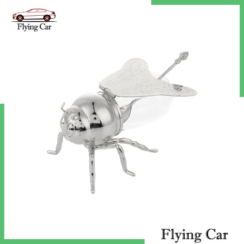 Set 2 Hộp Đựng Gia Vị Hình Ong Trang Trí Nhà Cửa