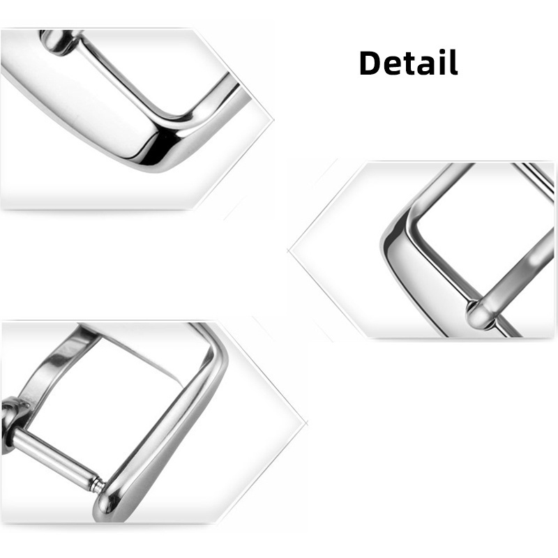 Khóa Gài Dây Đồng Hồ Bằng Thép Không Gỉ 316L 12mm 14mm 16mm 18mm 20mm 22mm 24mm Màu Vàng / Bạc / Đen