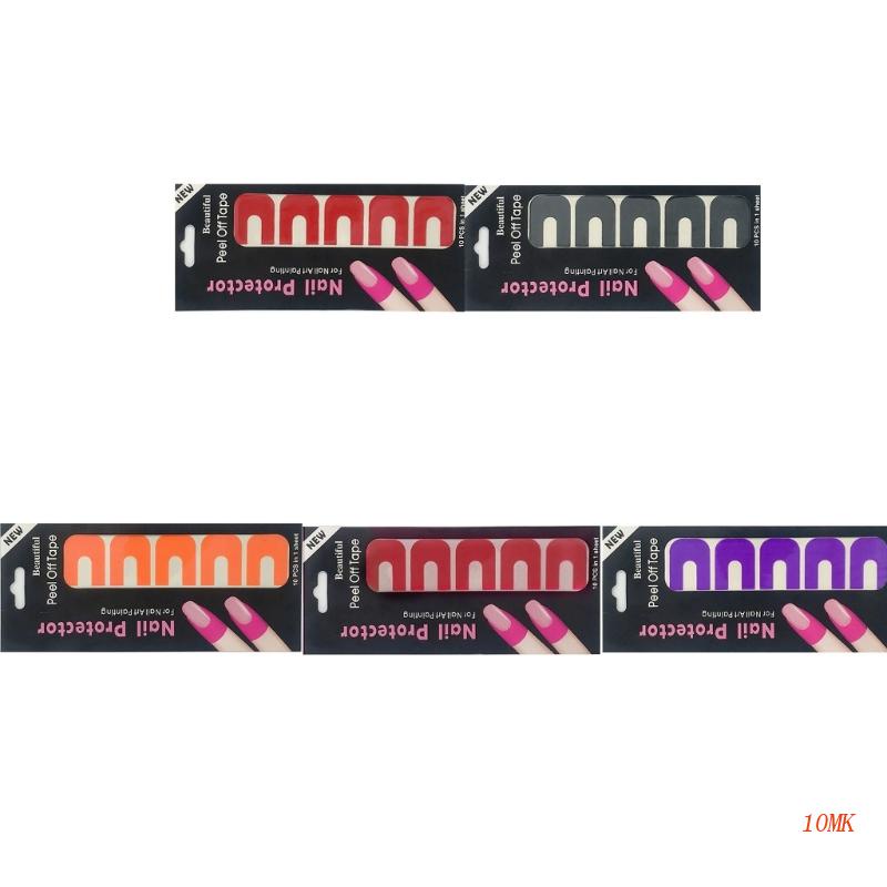 Miếng Dán Bảo Vệ Móng Tay Chống Tràn Thiết Kế Hình Chữ U