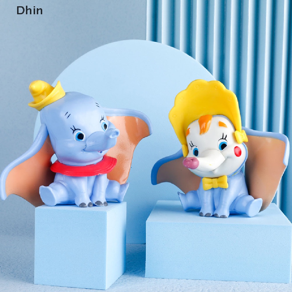 DISNEY Mô Hình Voi Dumbo Bằng Pvc Xinh Xắn Dành Cho Bé