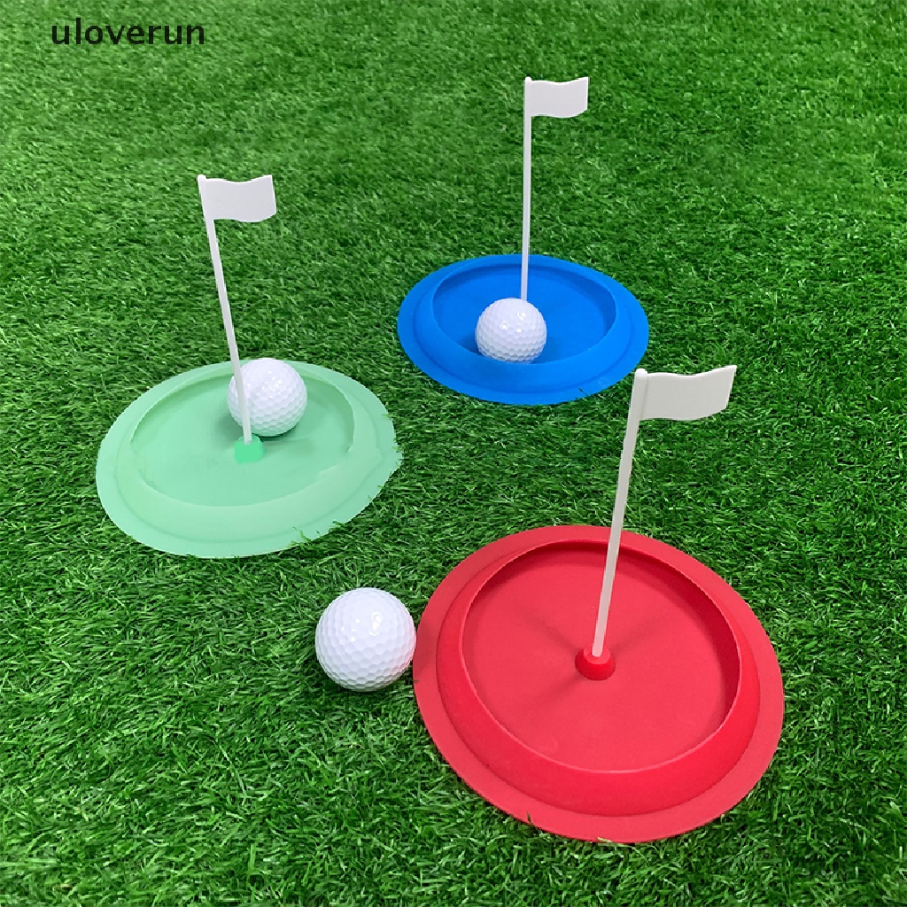 Cốc Tập Đánh Golf Có Lá Cờ Thiết Kế Khoét Lỗ Chuyên Dụng