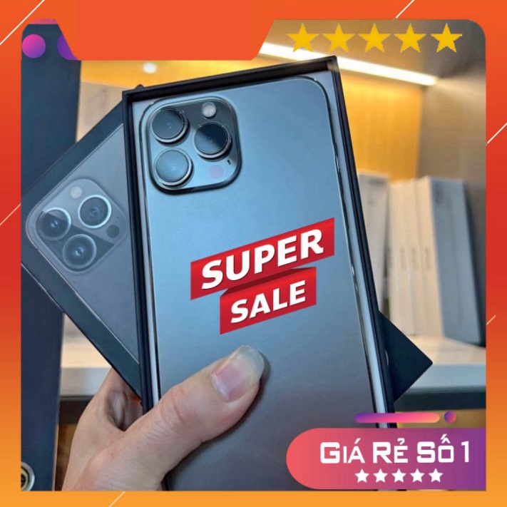 (SALE) Điện thoại 13 prm - Hàng Chính Hãng, Full Phụ Kiện, Bảo Hành 12 Tháng- LỖI 1 ĐỔI 1
