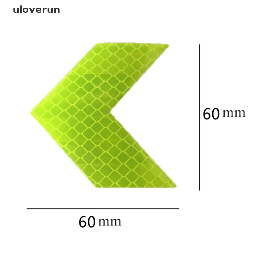 Bộ 10 Miếng Dán Phản Quang An Toàn Dành Cho Xe Hơi