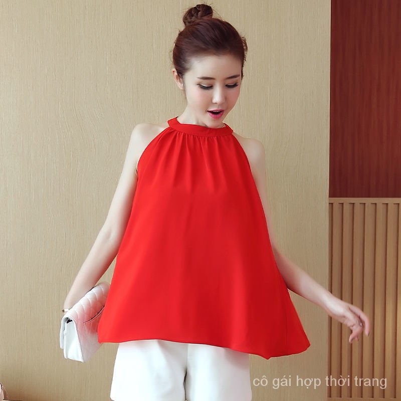 Áo Chiffon Sát Nách Che Bụng Thời Trang Mùa Hè 2022 Mới Cho Nữ