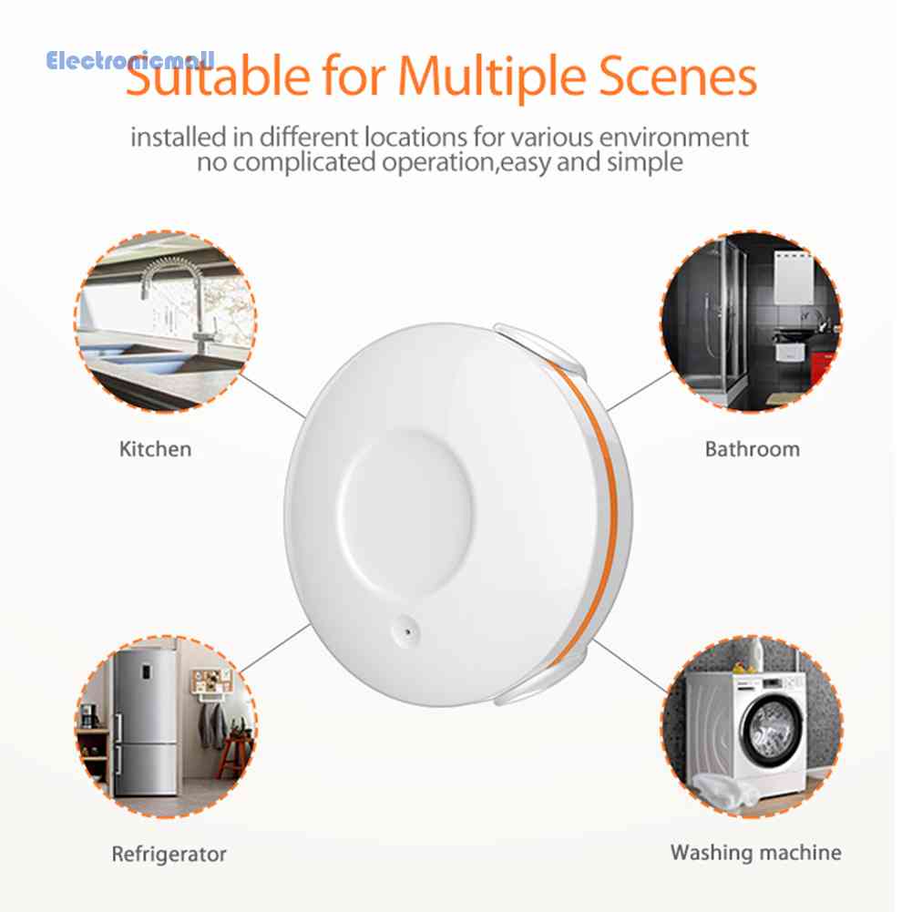 Cảm Biến Rò Rỉ Điện Tử Zigbee Zigbee Không Cần Pin Cho Apple HomeKit 01.vn