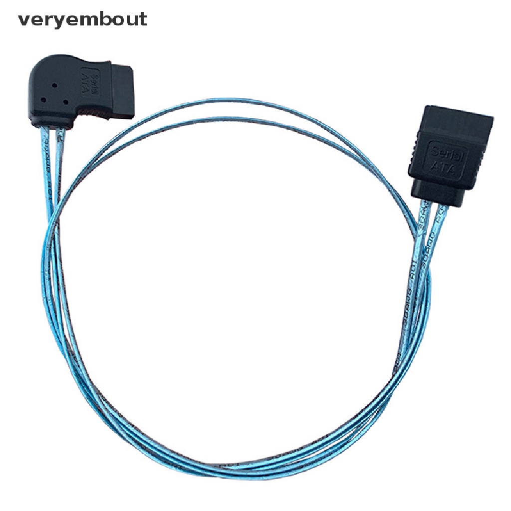 Đầu Chuyển Đổi Ổ Cứng SATA 180 Độ Sang SATA 180 Độ 12Gbps 7PIN Tốc Độ Cao