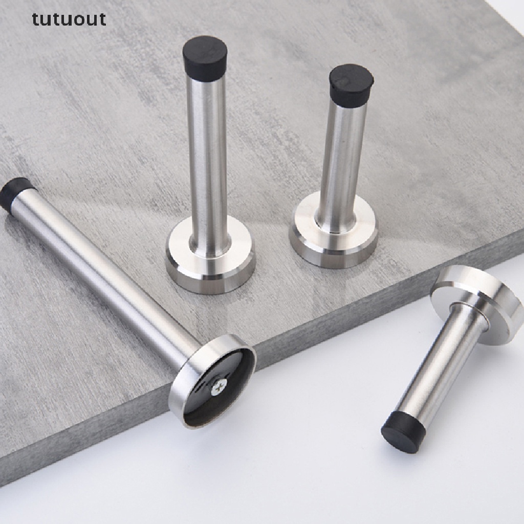 Dụng Cụ Chặn Cửa Bằng Cao Su Và Inox Chịu Được Sức Nặng Không Cần Khoan Tiện Dụng Cho Nhà Tắm