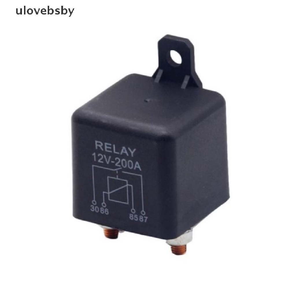 Rơ Le Tự Động 12V / 24V / 48V 200A 2.4W Chất Lượng Cao Dành Cho Xe Hơi / Xe Tải