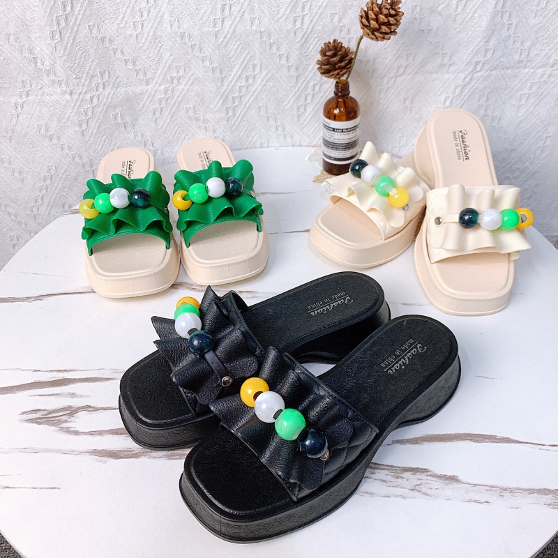 Sandal Đế Mềm Dày Dặn Phong Cách Phương Tây Thời Trang Mùa Hè 2023 Cho Nữ