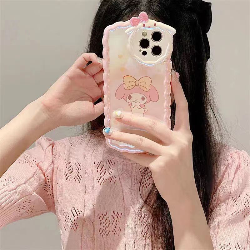 ✅Ốp Điện Thoại Cao Su Mềm Chống Sốc In Hoạt Hình Melody 13 promaxxr14 12 xs 11 YA3Q