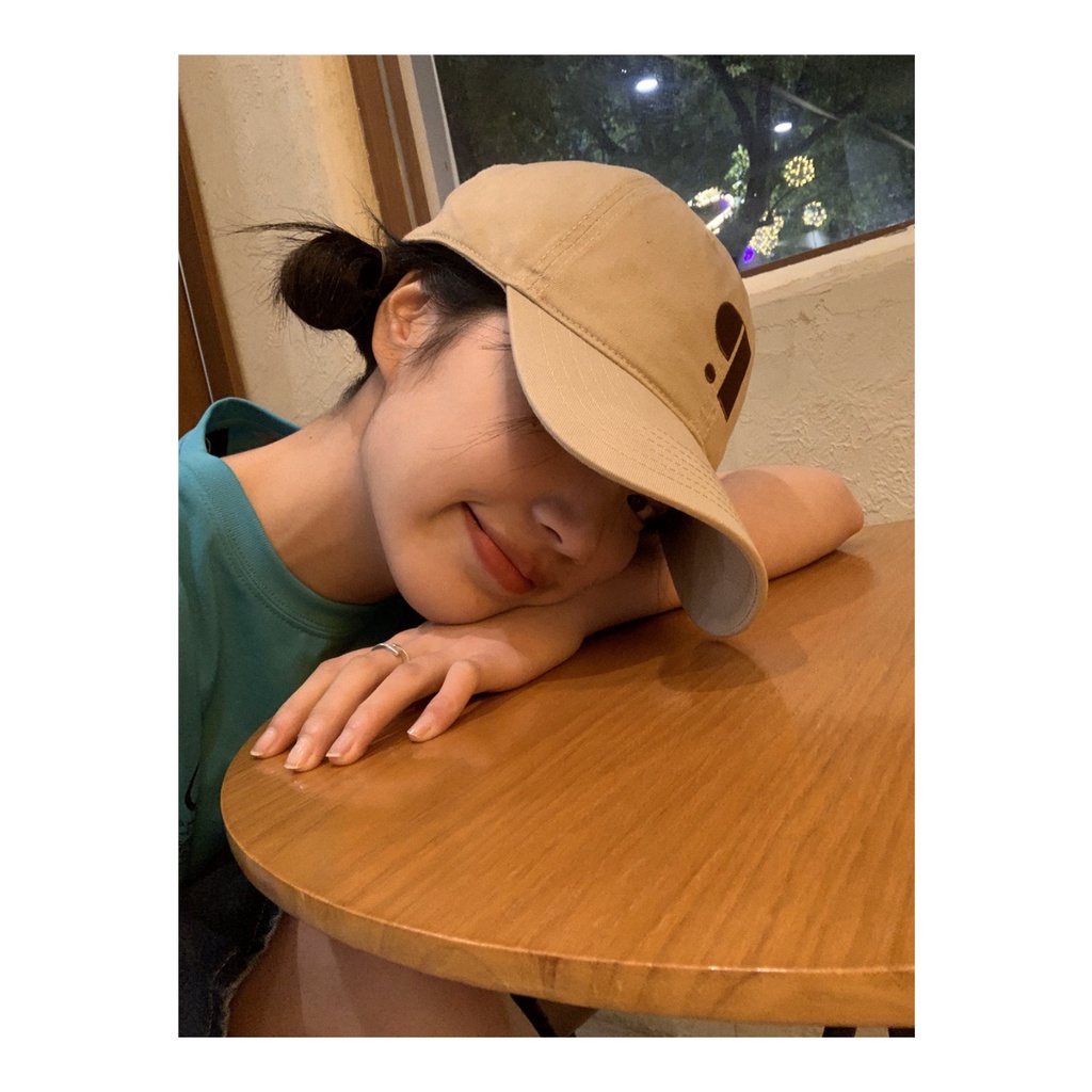 Mũ Lưỡi Trai Thêu Chữ P Phong Cách Hàn Quốc Thời Trang Mùa Hè Cho Cặp Đôi