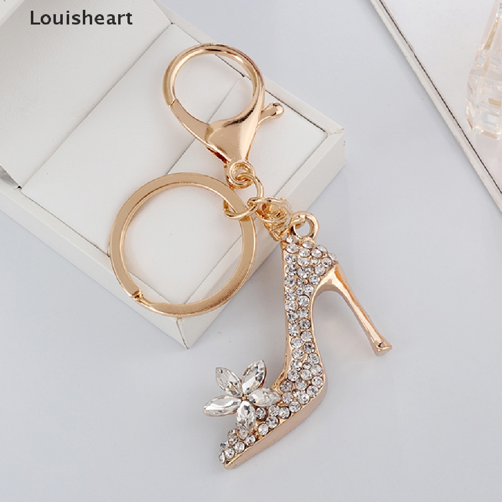 Móc Khóa Hợp Kim Hình Giày Cao Gót Louisheart Dễ Thương