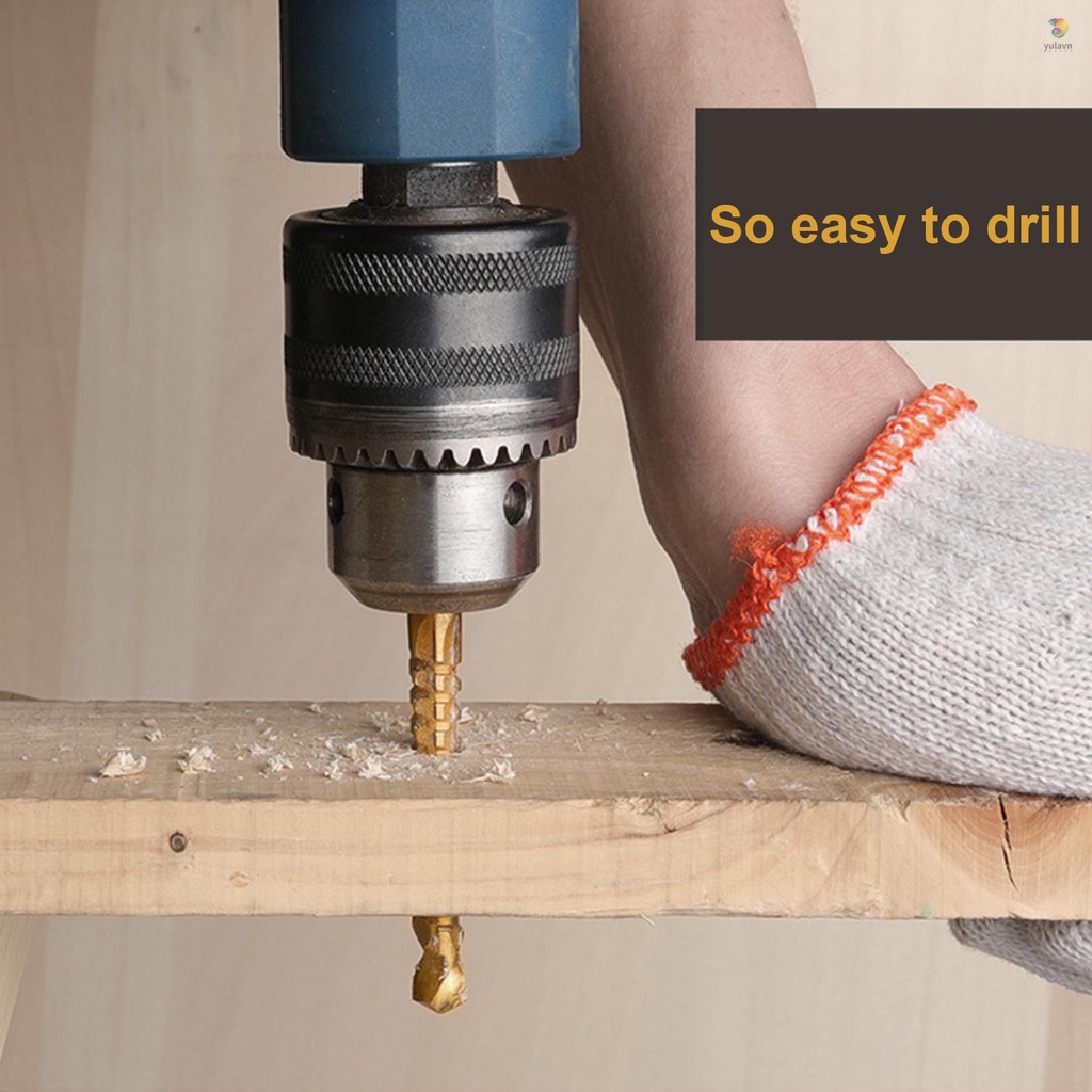 Bộ 50 Mũi Khoan Xoắn Thẳng 1mm 1.5mm 2mm 2.5mm 3mm Chuyên Dụng Cho Vật Liệu Gỗ