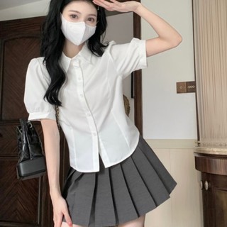Áo sơ mi trắng nữ tay ngắn , sơmi công sở cộc tay