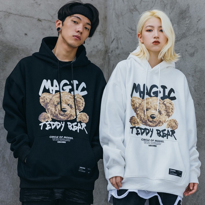 Áo hoodie nỉ AOKANG dáng rộng thời trang Hàn Quốc 2023 cho cặp đôi