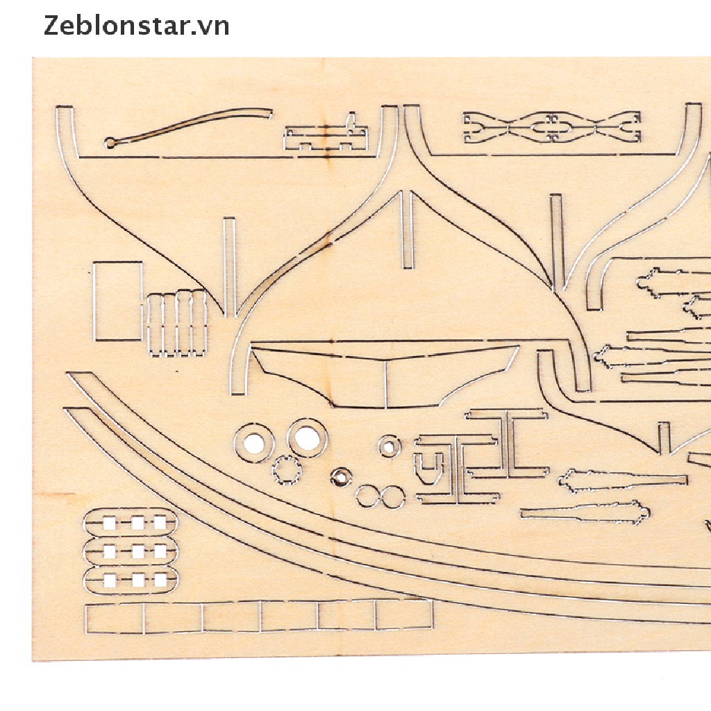 Bộ Mô Hình Thuyền Buồm DIY Với Tỷ Lệ 1: 100 Dùng Để Trang Trí