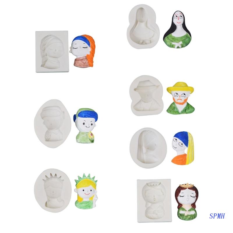 Khuôn Nướng Bánh Tái Sử Dụng Được Hình Tranh Vẽ Nổi Tiếng