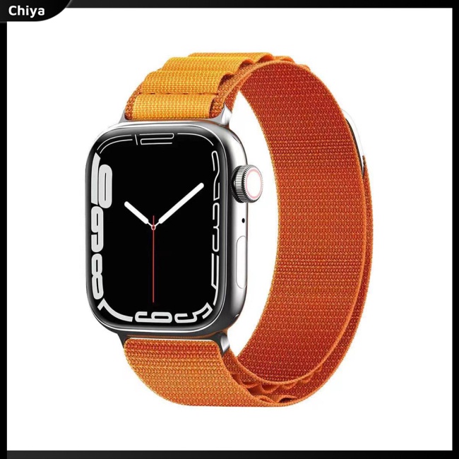 Dây Đeo Nylon Bện Thay Thế Cho Đồng Hồ Thông Minh Iwatch Band Ultra Series 8 7 6 Se 54321
