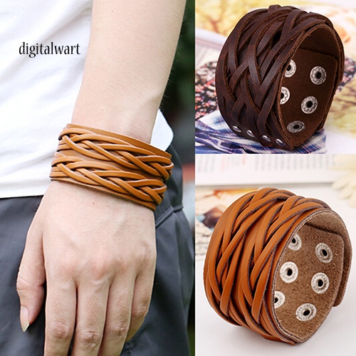 Kỹ Thuật Số| Vòng Tay Giả Da KiểU DáNg Cá TíNh