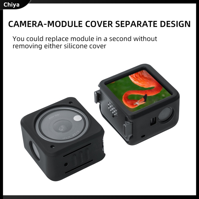 Vỏ Silicon Bảo Vệ Chống Bụi Chống Trầy Chống Rơi Cho Action 2