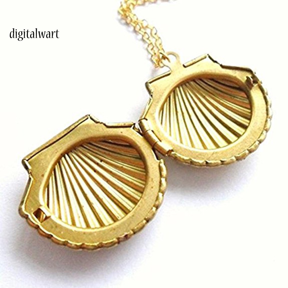 Kỹ Thuật Số| Vòng cổ HợP Kim HìNh Vỏ Sò ThờI Trang