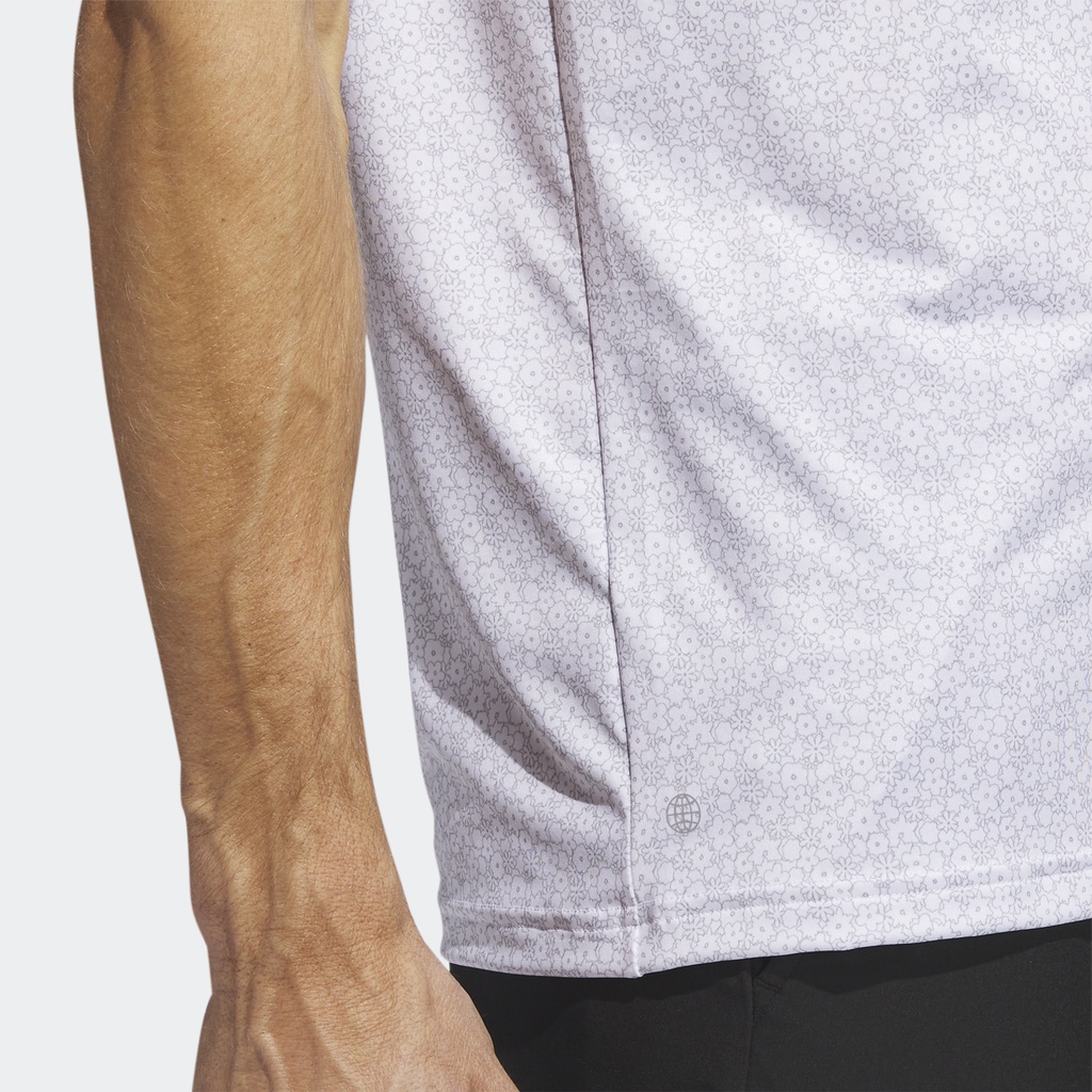 Adidas Đánh gôn Áo Polo Golf Phủ Họa Tiết Ultimate365 Nam trắng HR7911